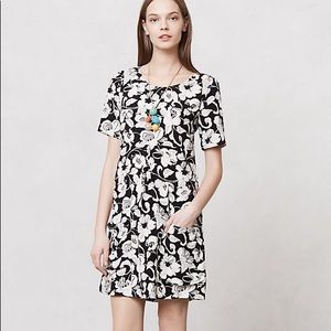 Anthropologie Maeve Floral Zola Shift Dress 10
